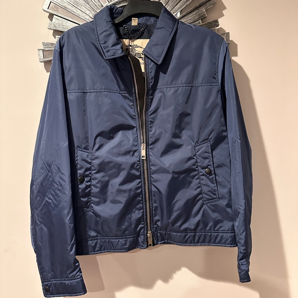 BURBERRY Airforce Blue Windbreaker XL